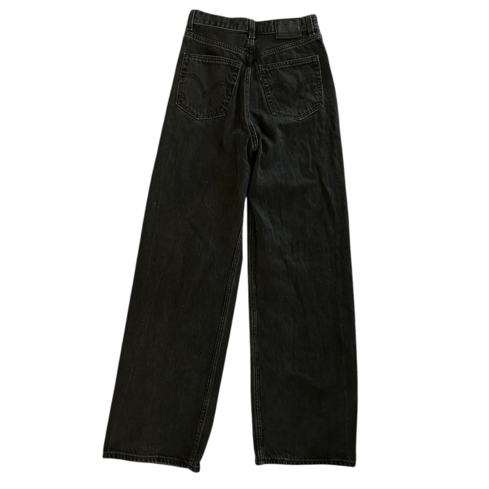 Levi’s High Loose Jeans in Grey/Black Size 24 - Picture 5 of 8